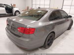 2012 Volkswagen Jetta 2.0l Tdi Gray vin: 3VWLL7AJ8CM396603