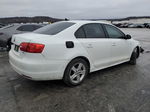 2014 Volkswagen Jetta Tdi White vin: 3VWLL7AJ8EM435497