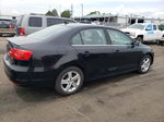 2011 Volkswagen Jetta Tdi Black vin: 3VWLL7AJ9BM123782