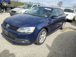 2012 Volkswagen Jetta Tdi Blue vin: 3VWLL7AJ9CM425994