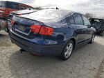 2012 Volkswagen Jetta Tdi Blue vin: 3VWLL7AJ9CM425994