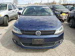 2012 Volkswagen Jetta Tdi Blue vin: 3VWLL7AJ9CM425994