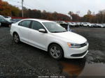 2013 Volkswagen Jetta 2.0l Tdi White vin: 3VWLL7AJ9DM291313