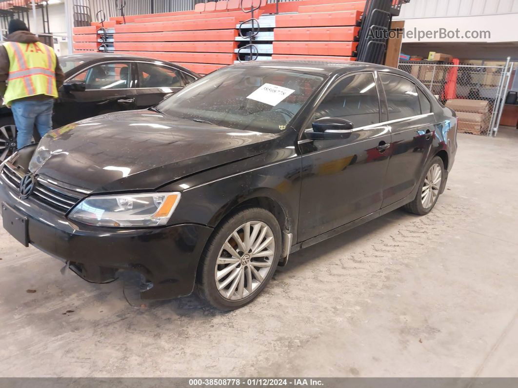 2013 Volkswagen Jetta 2.0l Tdi Black vin: 3VWLL7AJ9DM369024