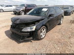 2012 Volkswagen Jetta 2.0l Tdi Black vin: 3VWLL7AJXCM002535