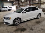 2013 Volkswagen Jetta Tdi White vin: 3VWLL7AJXDM205572