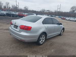 2013 Volkswagen Jetta 2.0l Tdi Silver vin: 3VWLL7AJXDM351390