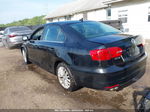 2012 Volkswagen Jetta 2.5l Sel Черный vin: 3VWLP7AJ1CM399072