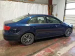 2012 Volkswagen Jetta Sel Синий vin: 3VWLP7AJ6CM423852