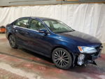 2012 Volkswagen Jetta Sel Blue vin: 3VWLP7AJ6CM423852