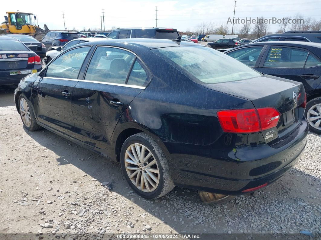 2013 Volkswagen Jetta 2.5l Sel Black vin: 3VWLP7AJ6DM251520