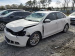 2013 Volkswagen Jetta Sel White vin: 3VWLP7AJ8DM235867