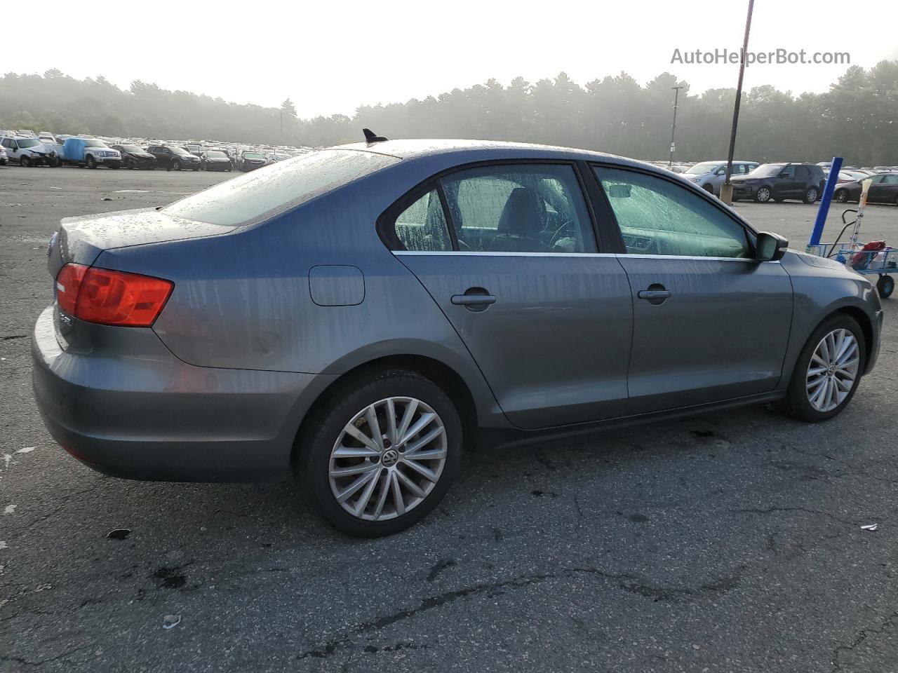 2013 Volkswagen Jetta Sel Серый vin: 3VWLP7AJ9DM416069