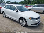 2013 Volkswagen Jetta 2.5l Sel White vin: 3VWLP7AJXDM430529