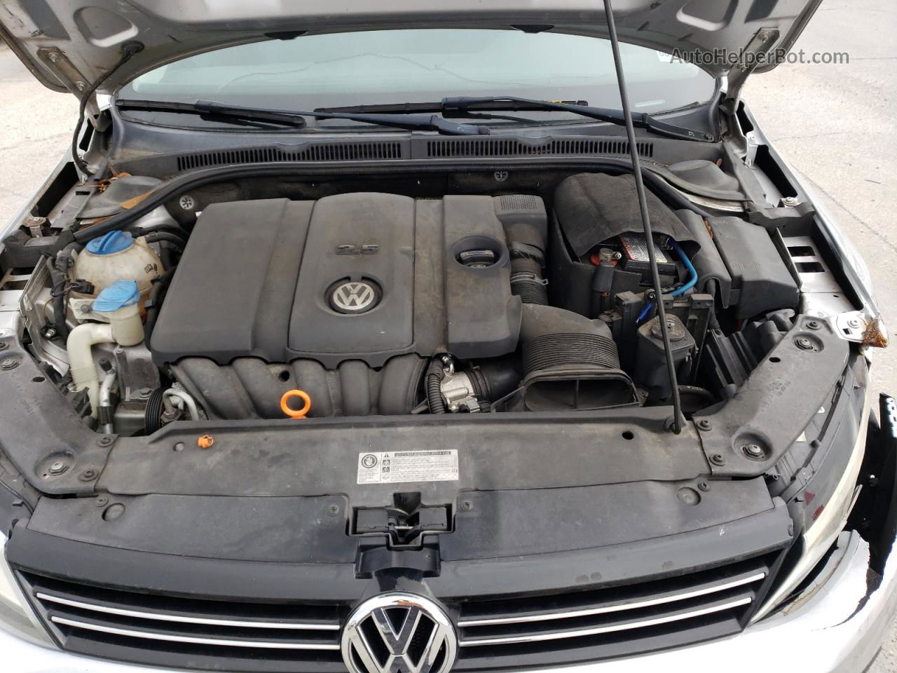 2011 Volkswagen Jetta Sel Silver vin: 3VWLX7AJ1BM364109