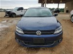 2012 Volkswagen Jetta Sel Синий vin: 3VWLX7AJ1CM304476