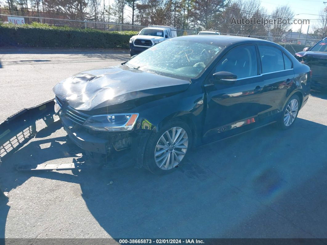 2011 Volkswagen Jetta 2.5l Sel Black vin: 3VWLX7AJ2BM336724