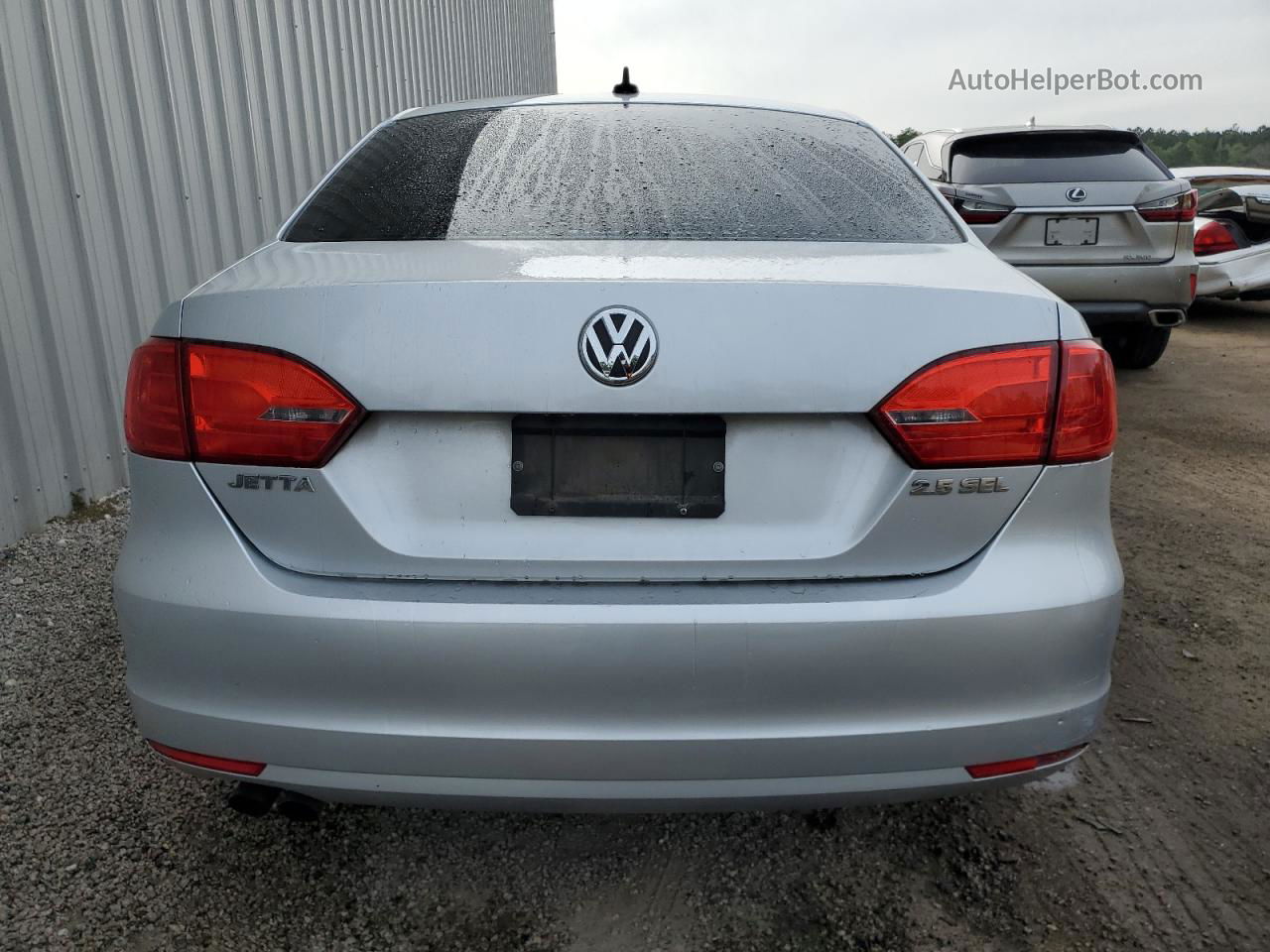 2011 Volkswagen Jetta Sel Silver vin: 3VWLX7AJ3BM330091