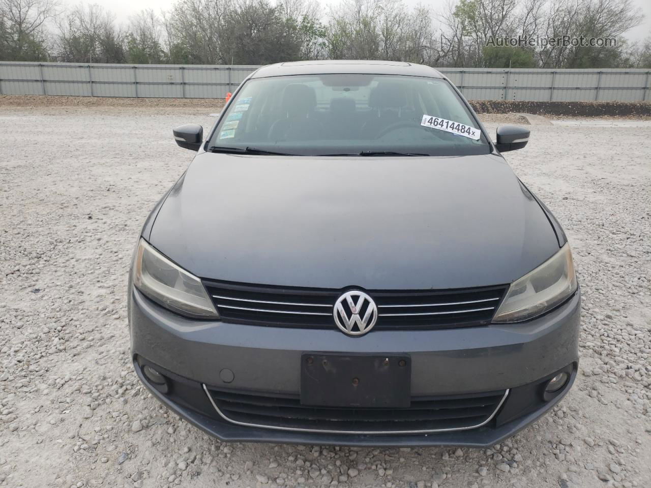 2012 Volkswagen Jetta Sel Серый vin: 3VWLX7AJ3CM388252