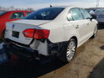 2013 Volkswagen Jetta Sel White vin: 3VWLX7AJ3DM405150