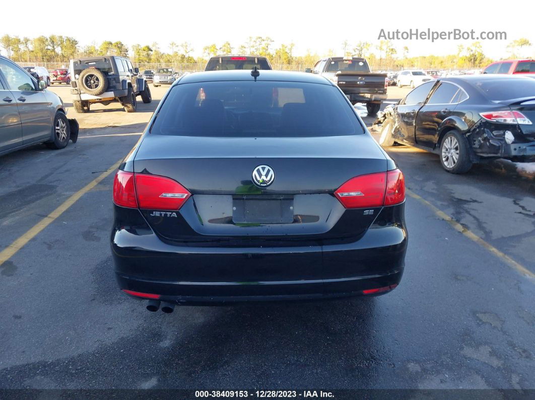 2012 Volkswagen Jetta 2.5l Sel Black vin: 3VWLX7AJ4CM324642