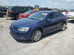 2011 Volkswagen Jetta Sel Blue vin: 3VWLX7AJ5BM330657