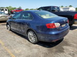 2011 Volkswagen Jetta Sel Blue vin: 3VWLX7AJ5BM340069