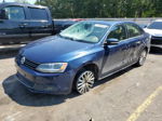 2011 Volkswagen Jetta Sel Синий vin: 3VWLX7AJ5BM340069