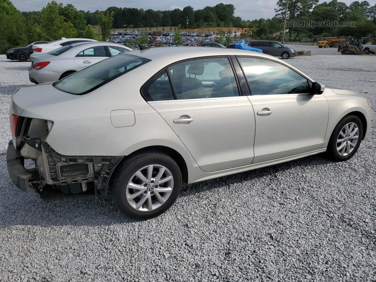 2011 Volkswagen Jetta Sel Золотой vin: 3VWLX7AJ5BM371144