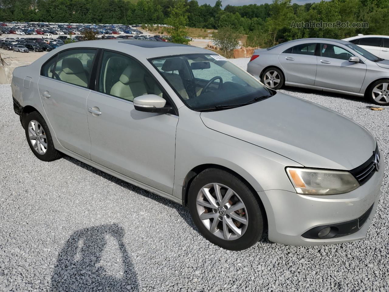 2011 Volkswagen Jetta Sel Золотой vin: 3VWLX7AJ5BM371144