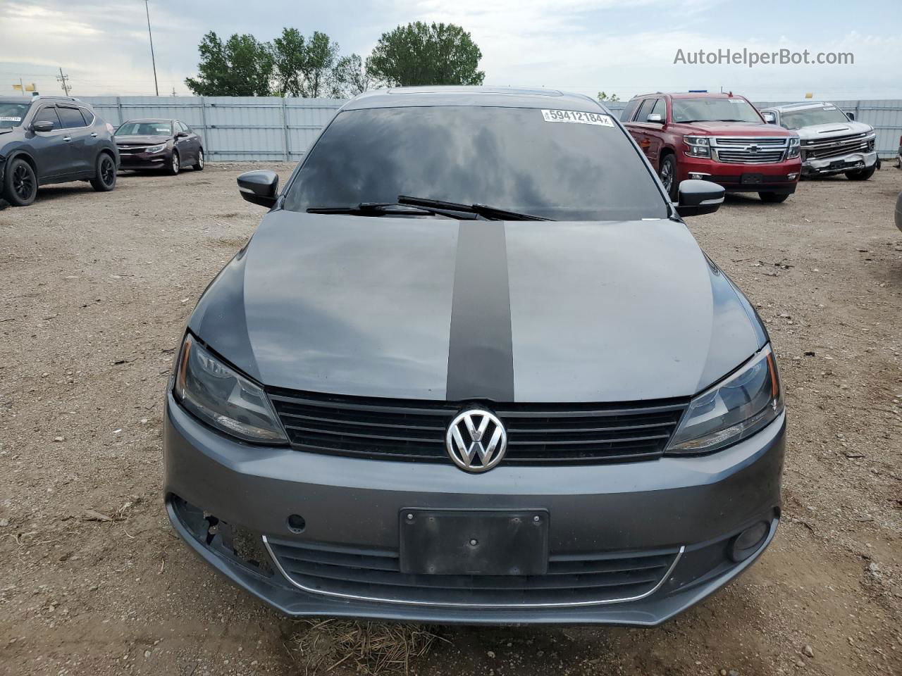 2011 Volkswagen Jetta Sel Gray vin: 3VWLX7AJ5BM390342