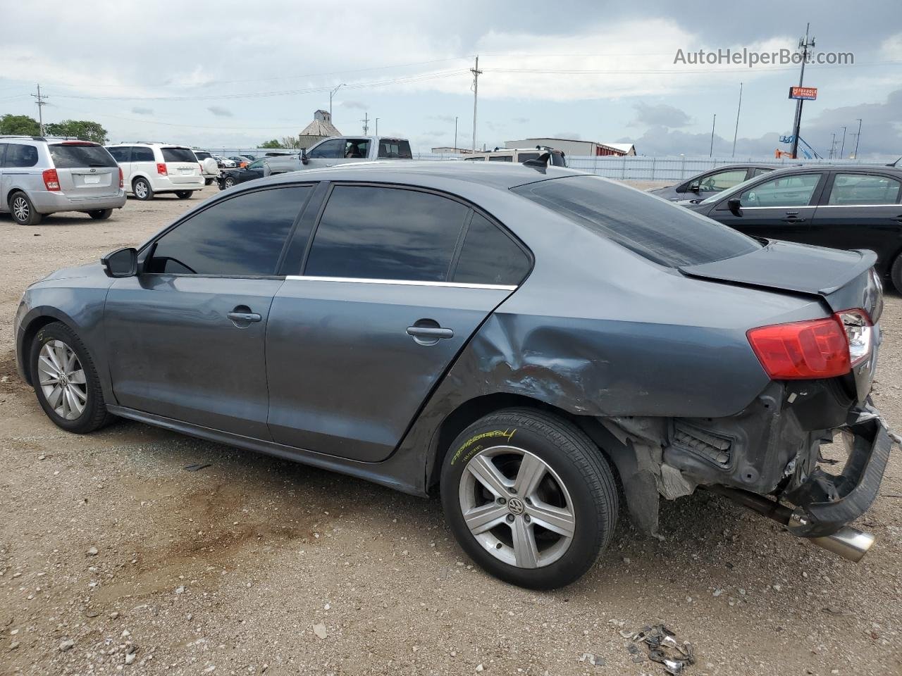 2011 Volkswagen Jetta Sel Gray vin: 3VWLX7AJ5BM390342