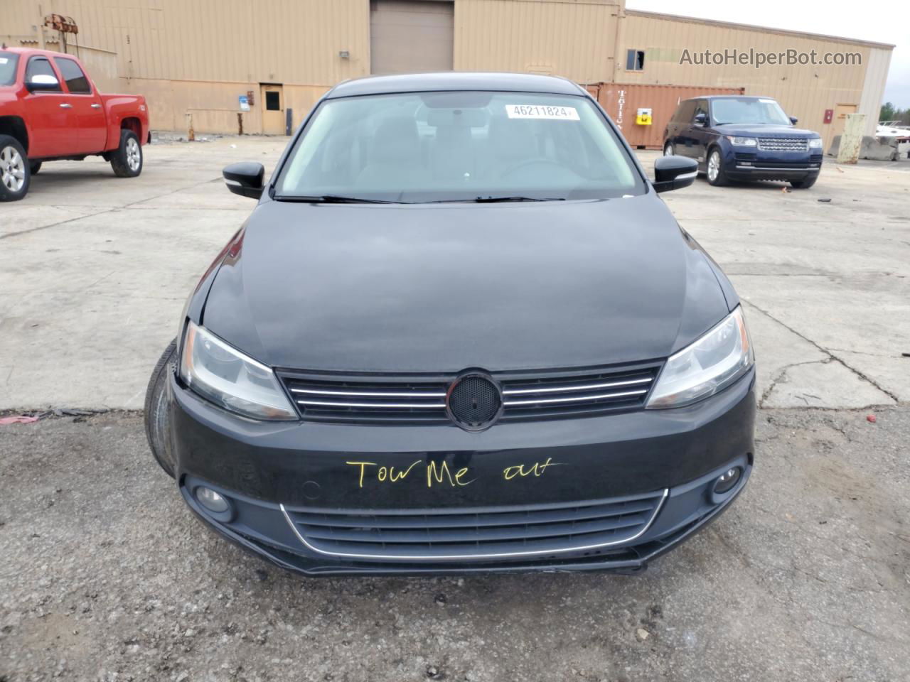 2011 Volkswagen Jetta Sel Черный vin: 3VWLX7AJ7BM371128