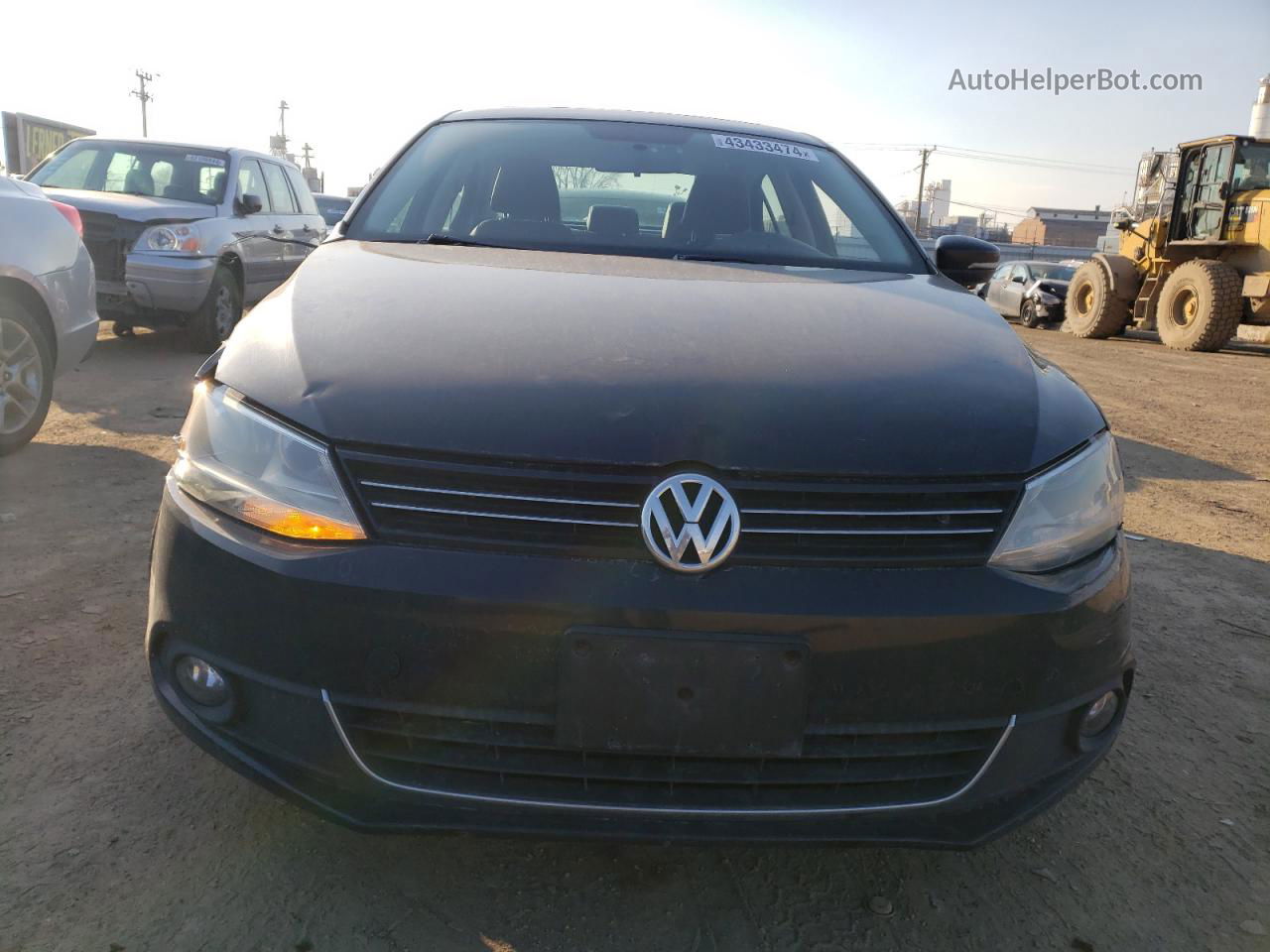 2011 Volkswagen Jetta Sel Черный vin: 3VWLX7AJ8BM352765