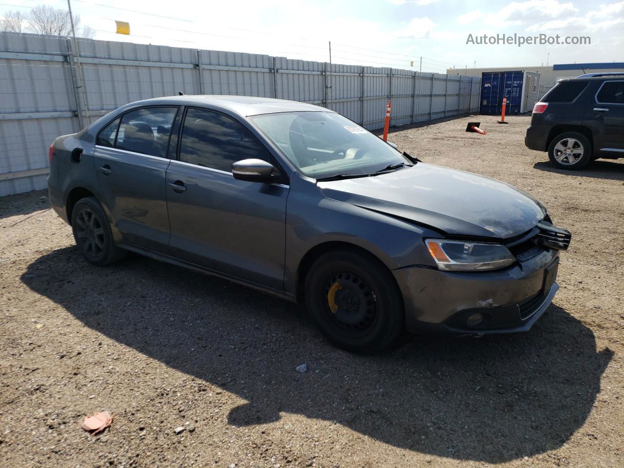 2011 Volkswagen Jetta Sel Gray vin: 3VWLX7AJ9BM326689