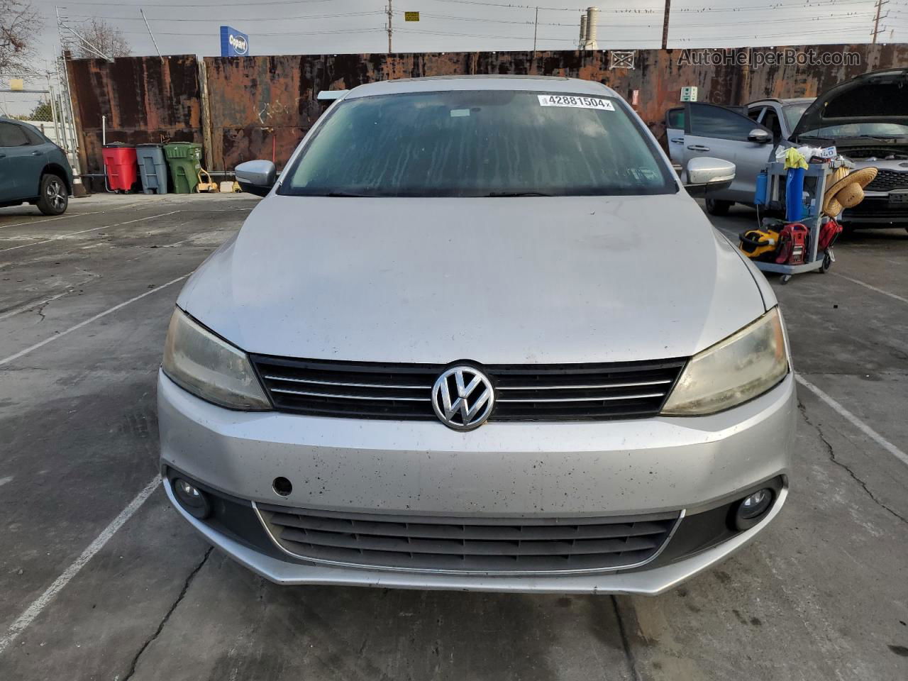 2011 Volkswagen Jetta Sel Silver vin: 3VWLX7AJ9BM361099