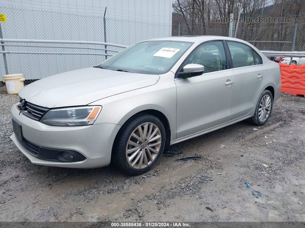 2011 Volkswagen Jetta 2.5l Sel Champagne vin: 3VWLX7AJ9BM372653