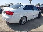 2013 Volkswagen Jetta 2.5l Sel White vin: 3VWLX7AJ9DM364538