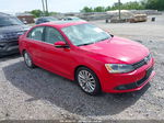 2011 Volkswagen Jetta 2.5l Sel Red vin: 3VWLX7AJXBM065041