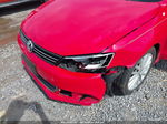 2011 Volkswagen Jetta 2.5l Sel Red vin: 3VWLX7AJXBM065041