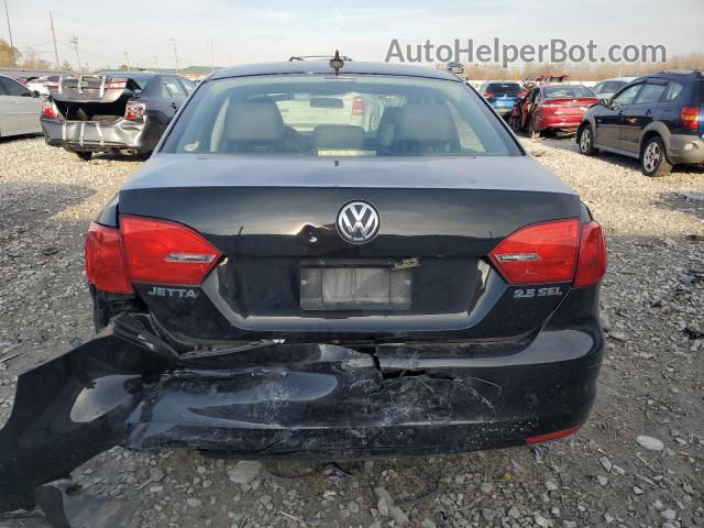 2012 Volkswagen Jetta Sel Black vin: 3VWLX7AJXCM328260