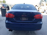 2011 Volkswagen Jetta Sel Синий vin: 3VWLZ7AJ0BM102379