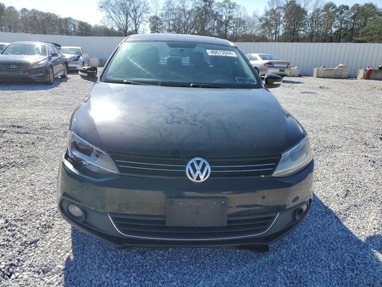 2011 Volkswagen Jetta Sel Black vin: 3VWLZ7AJ0BM105332