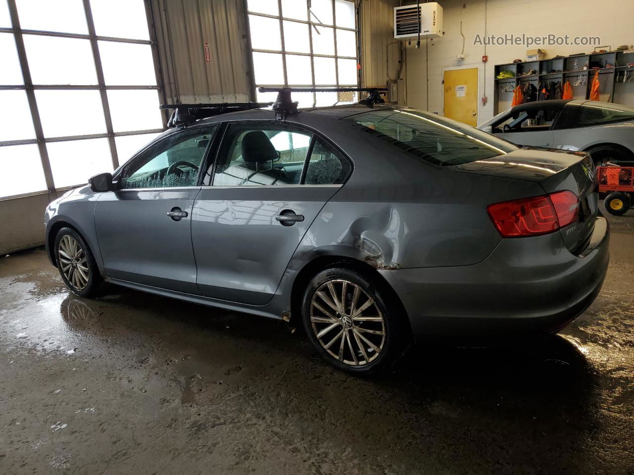 2011 Volkswagen Jetta Sel Gray vin: 3VWLZ7AJ0BM371014