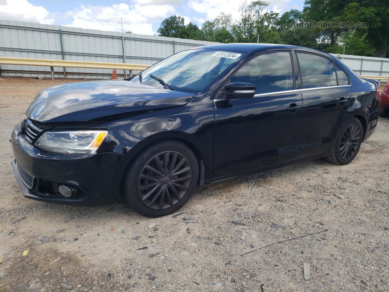 2011 Volkswagen Jetta Sel Black vin: 3VWLZ7AJ1BM394866