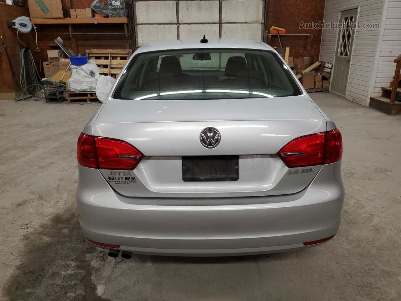 2011 Volkswagen Jetta Sel Silver vin: 3VWLZ7AJ2BM371791