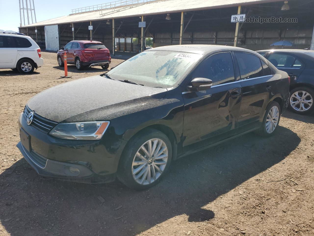 2011 Volkswagen Jetta Sel Черный vin: 3VWLZ7AJ4BM038928