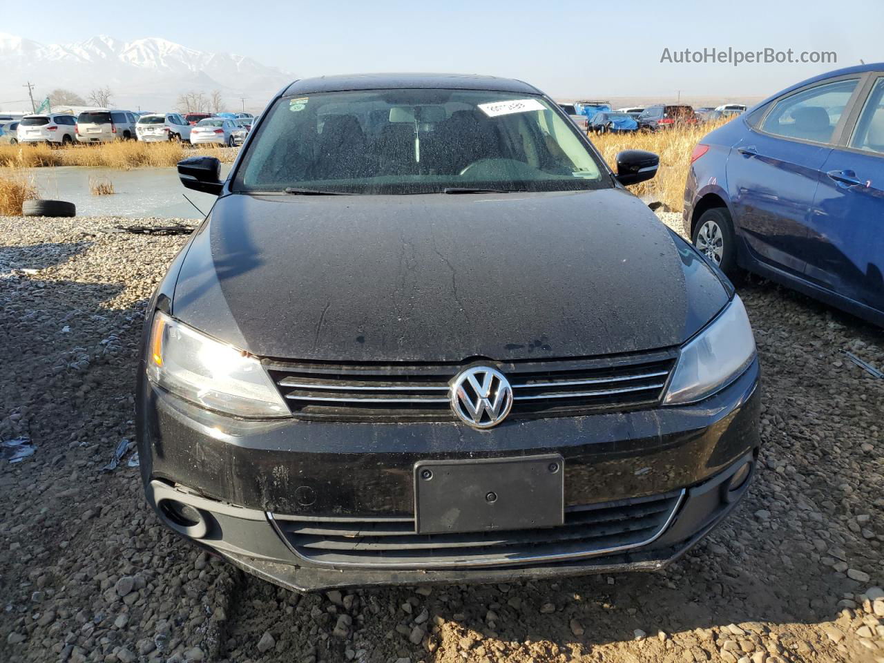 2011 Volkswagen Jetta Sel Черный vin: 3VWLZ7AJ4BM308952