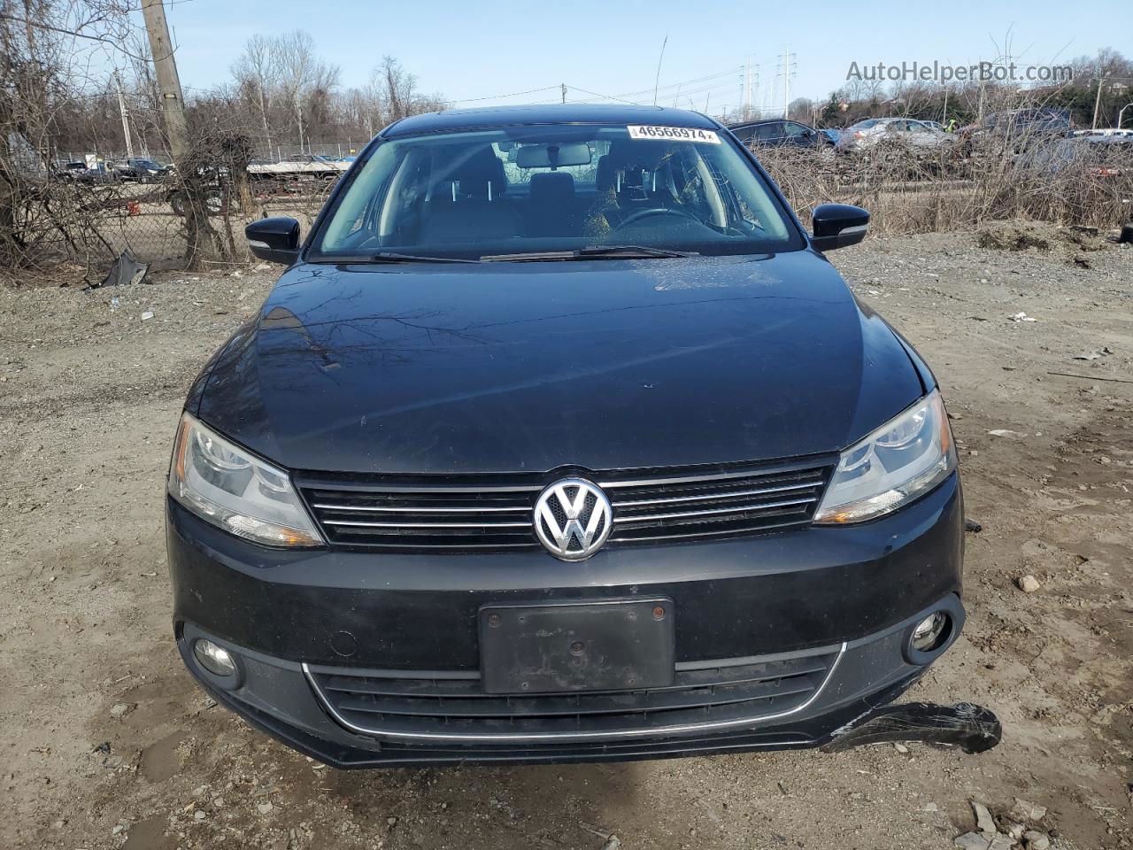 2011 Volkswagen Jetta Sel Black vin: 3VWLZ7AJ4BM364325