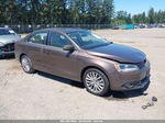 2011 Volkswagen Jetta 2.5l Sel Brown vin: 3VWLZ7AJ4BM364499